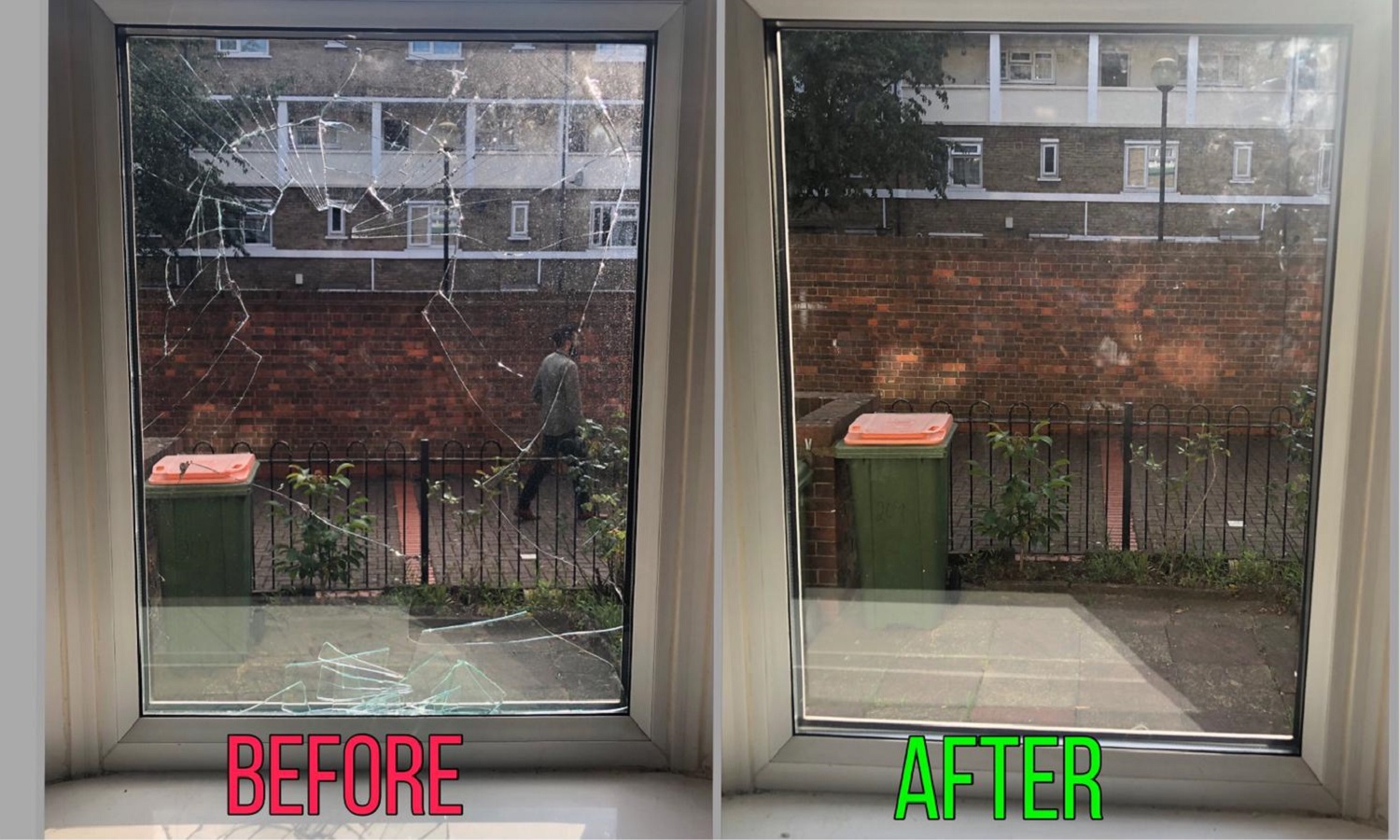 broken glass replacement